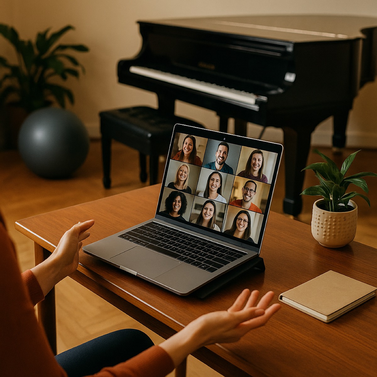 Sesión online del seminario